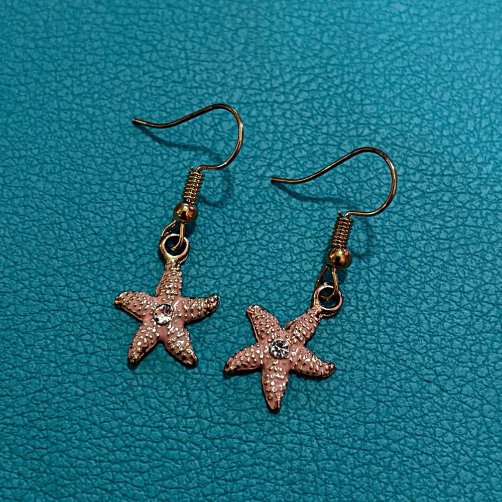 Starfish Dangle Earrings